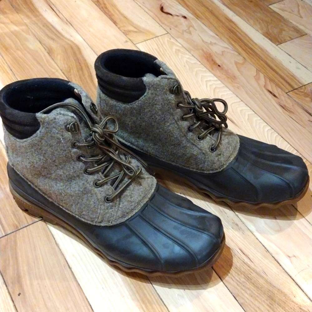 Men's Sperry Top sider Duck boots Thinsulate